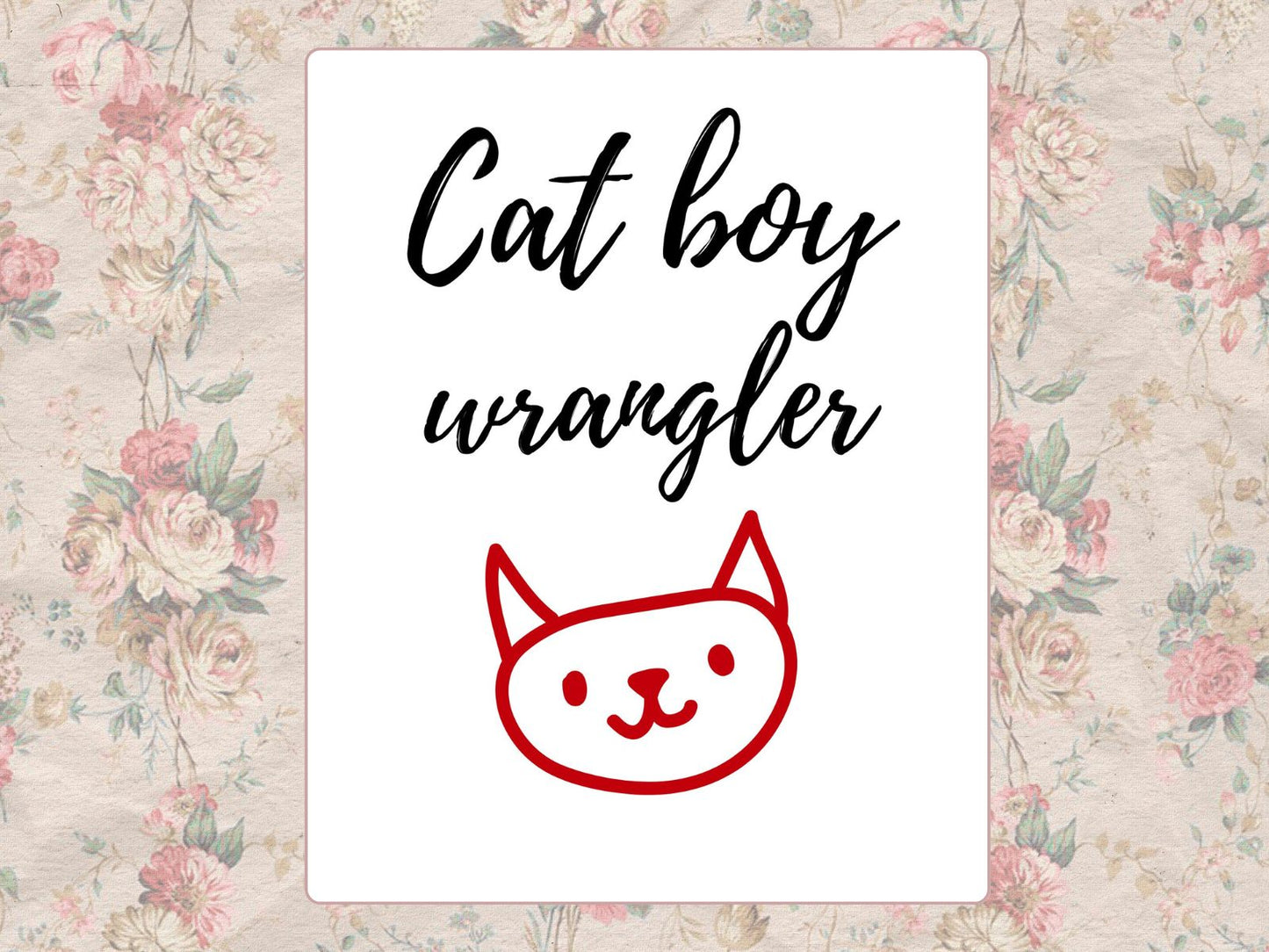 Cat boy wrangler [DIGITAL DOWNLOAD]