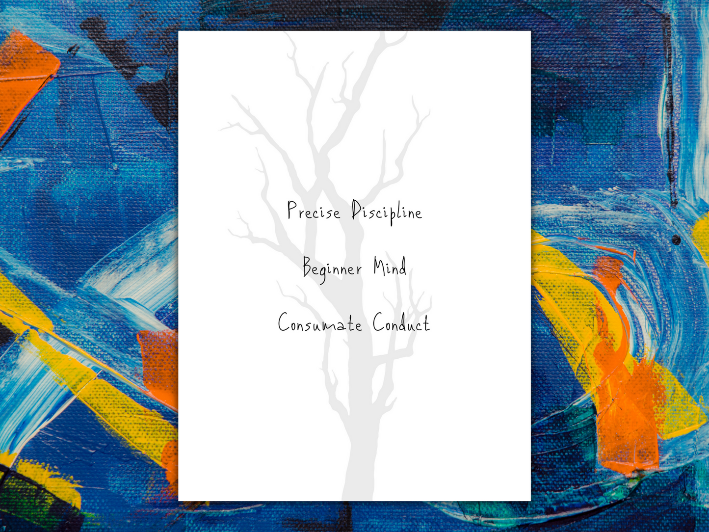 Beginner Mind...like a tree! [DIGITAL DOWNLOAD]