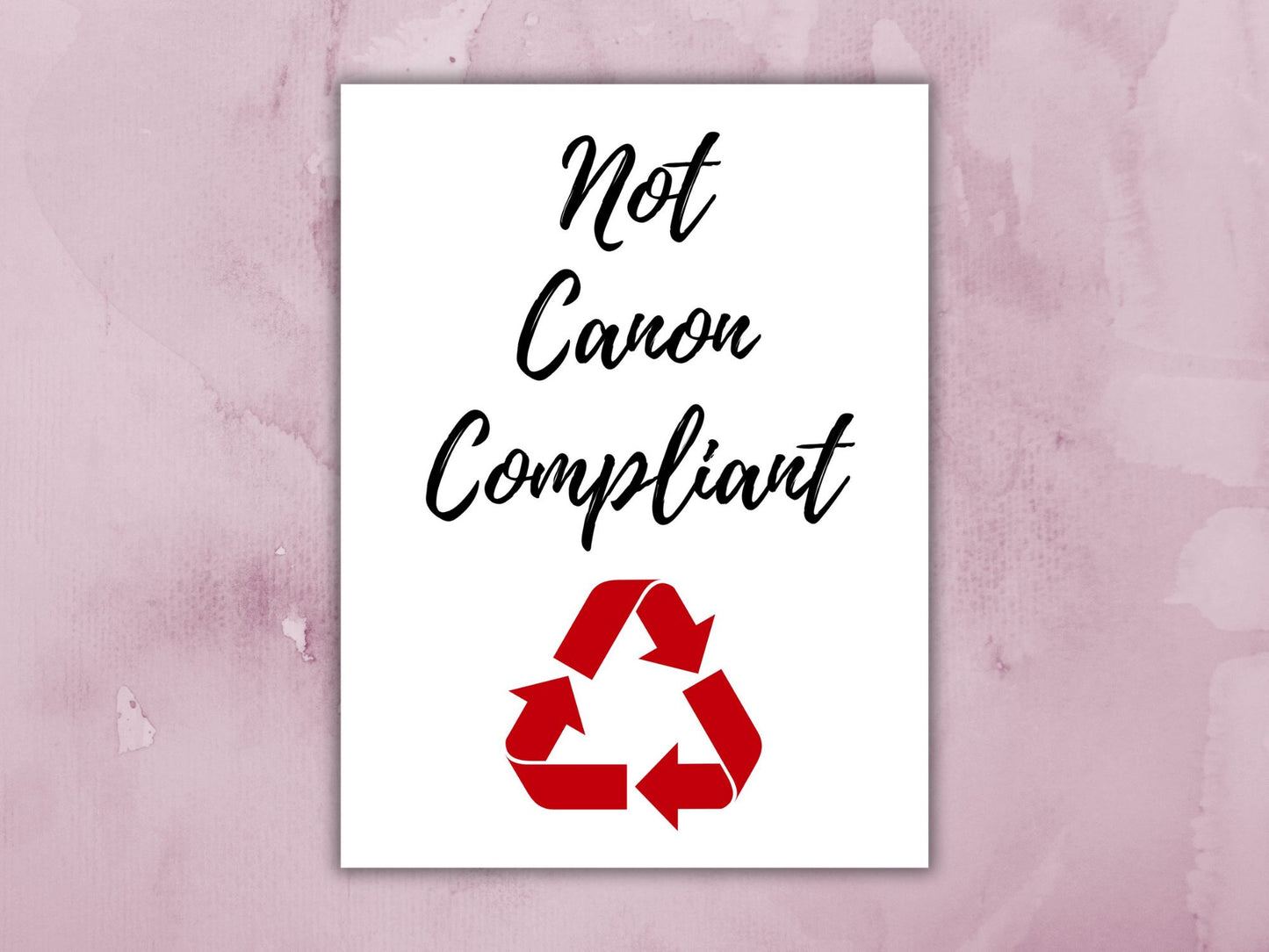 Not Canon Compliant [DIGITAL DOWNLOAD]